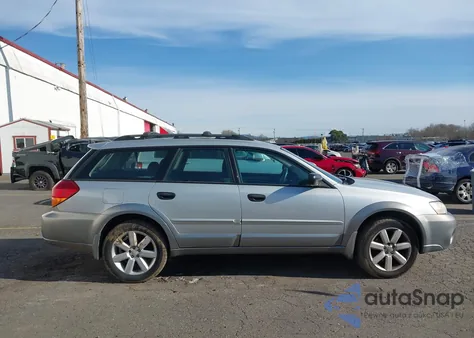 2006 Subaru Outback 2.5I from USA, damaged, VIN 4S4BP61C667334447